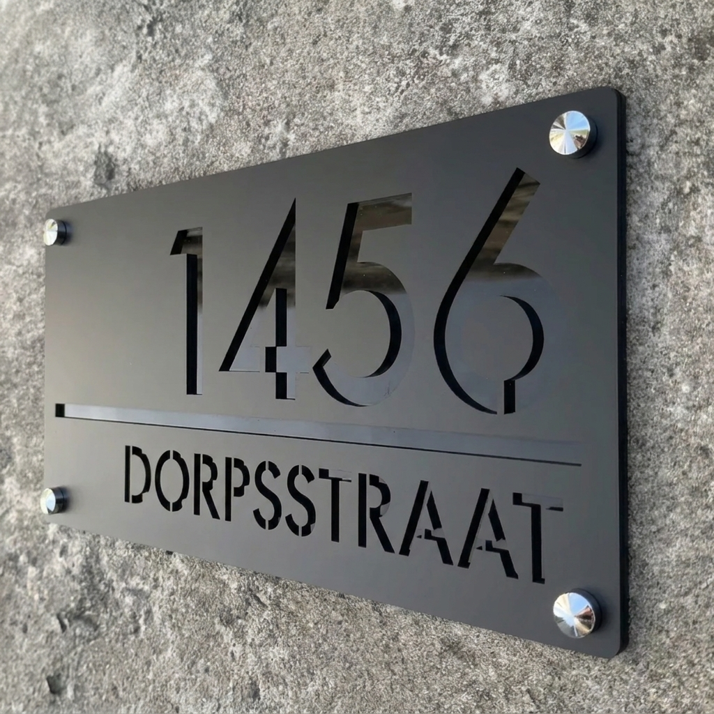 Adresbordje: Casa